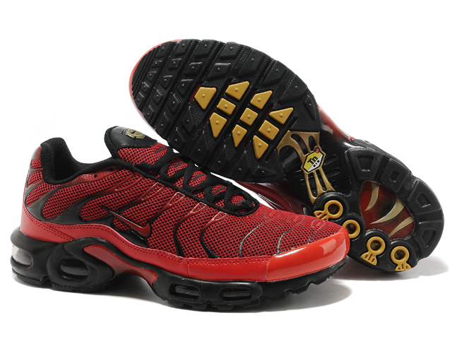 New Men'S Nike Air Max Tn Black/Red